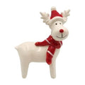 White Reindeer Ornament - 10.4cm