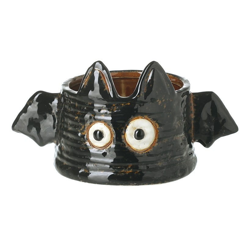 Ceramic Bat Pot - 20.7cm