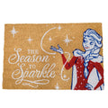 Disney Frozen Elsa Season to Sparkle Coir Doormat