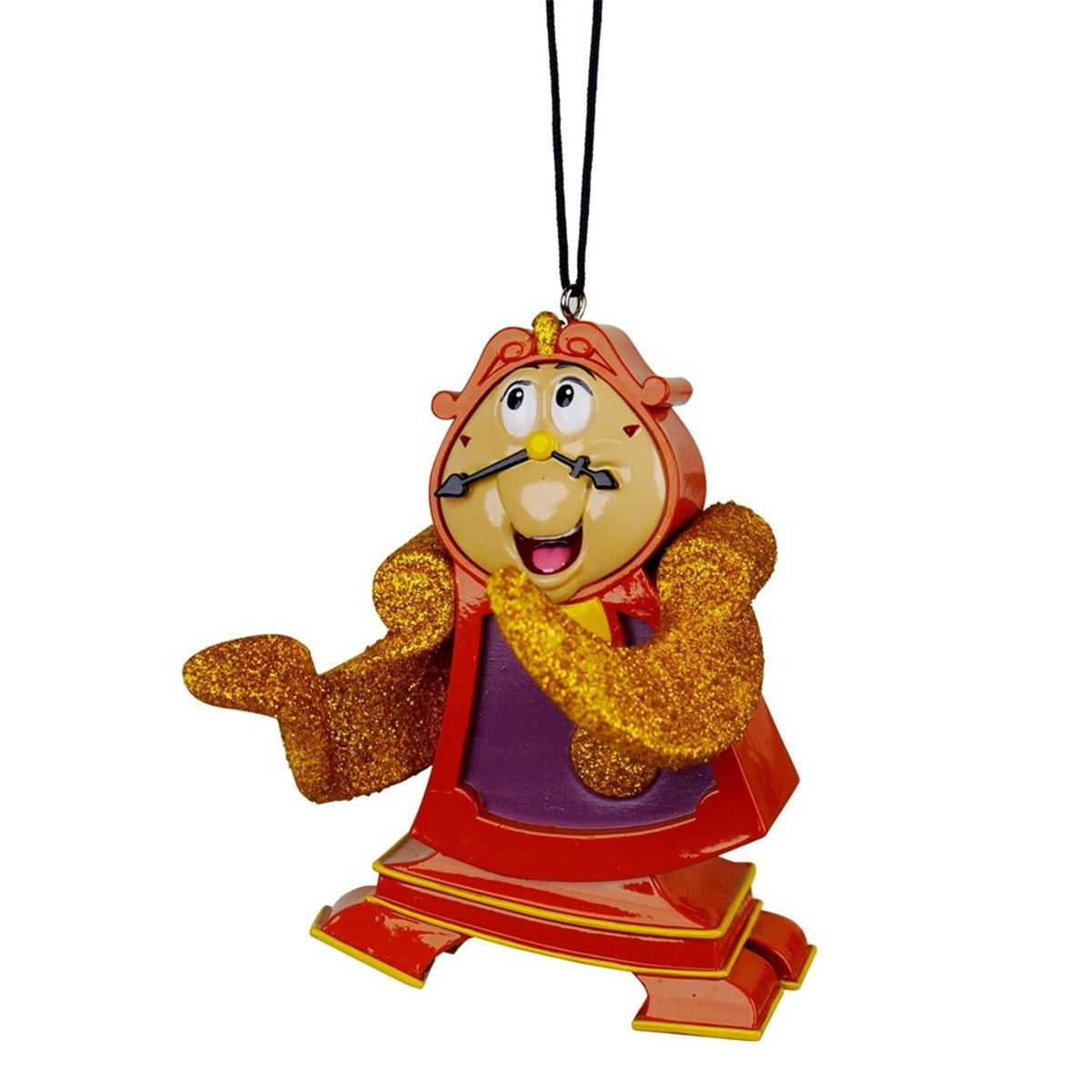 Disney Cogsworth 3D Beauty & The Beast Character Christmas Bauble