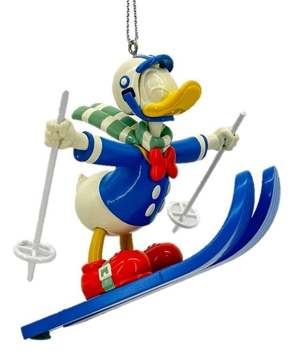 Disney Skiing Donald Duck Christmas Bauble