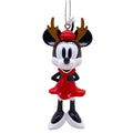 Disney Minnie Mouse with Antlers Christmas Bauble