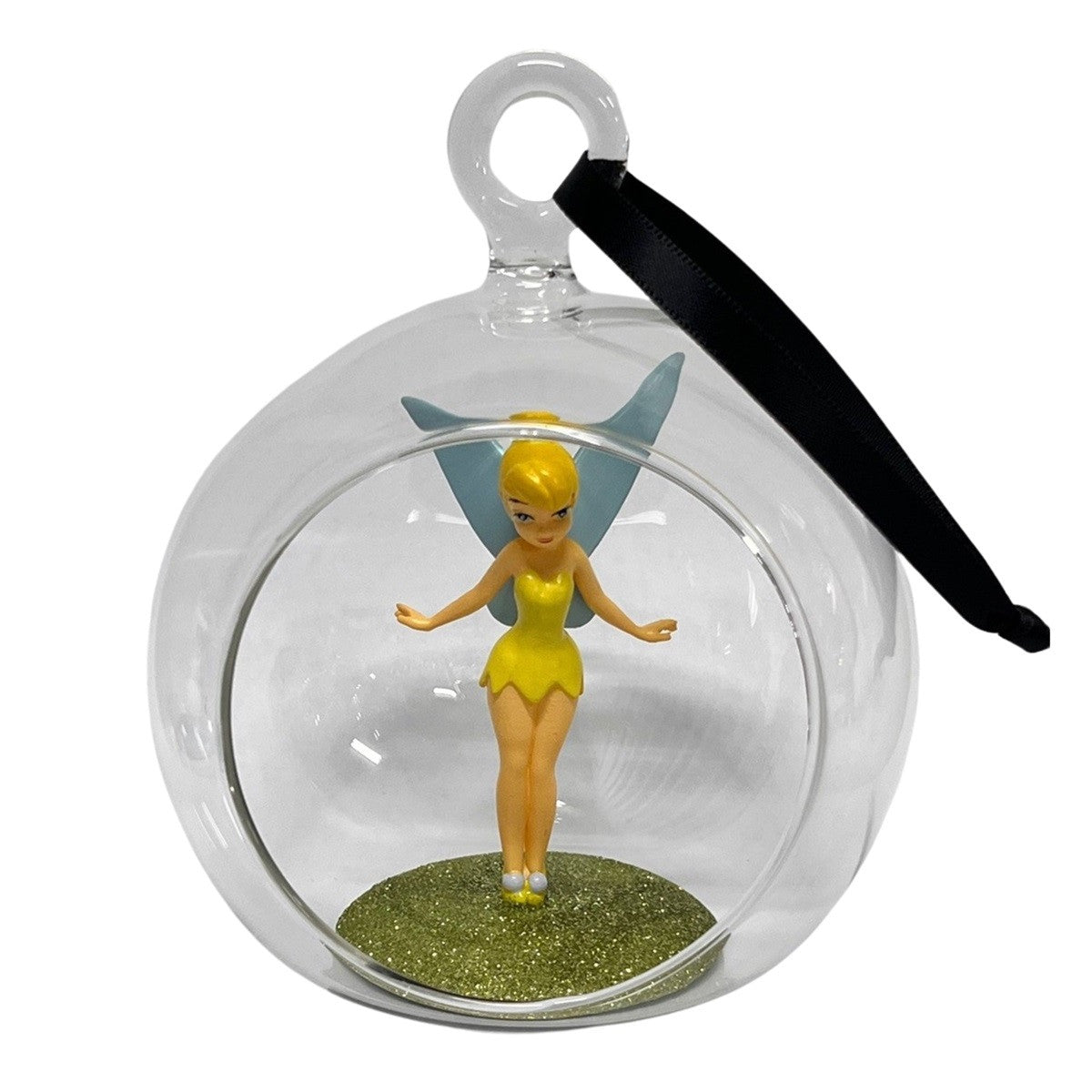Disney Glass Bubble Tinkerbell Christmas Bauble