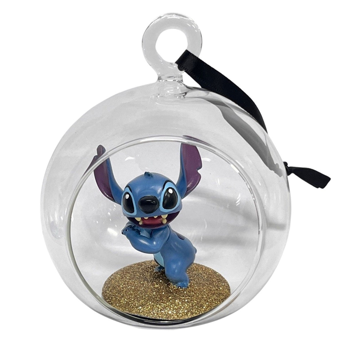 Disney Glass Bubble Stitch Christmas Bauble