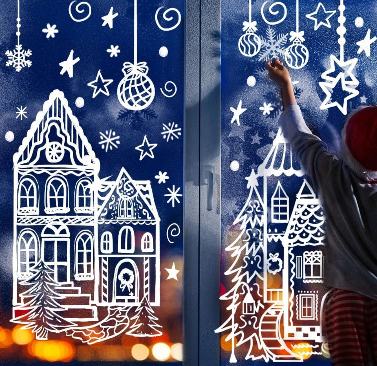 Snowy White Window Marker Pen