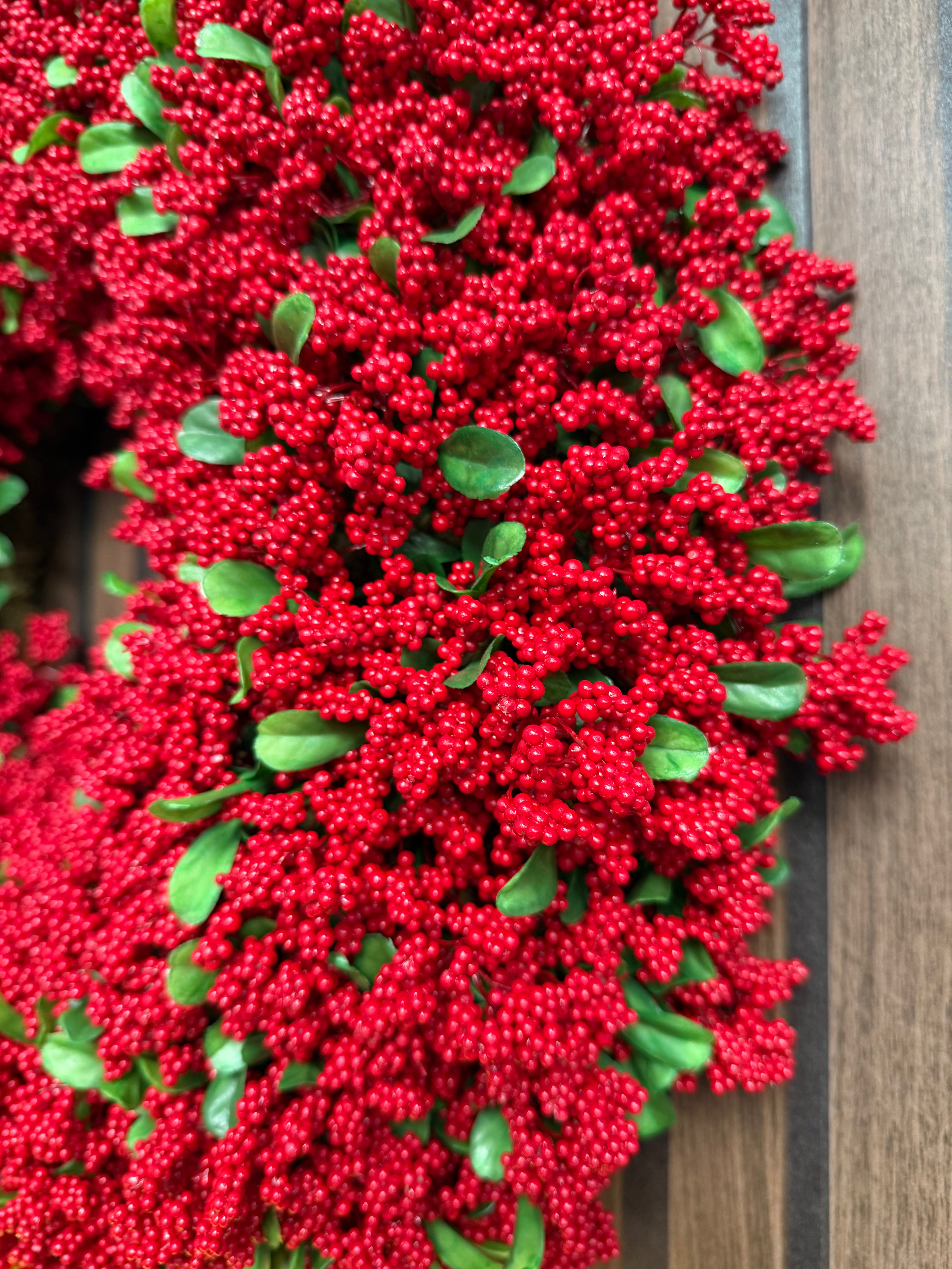 X-Large Red Berry Bonanza Wreath - 60cm