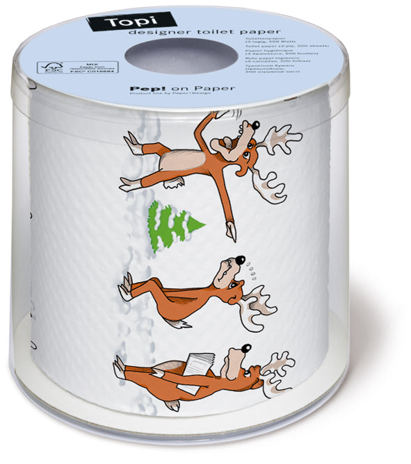 Christmas Printed Toilet Roll – Hurry Up