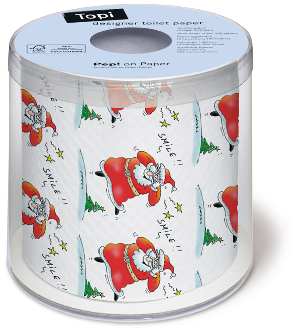 Christmas Printed Toilet Roll – Smile