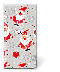 Christmas Printed Tissues – Funny Santas