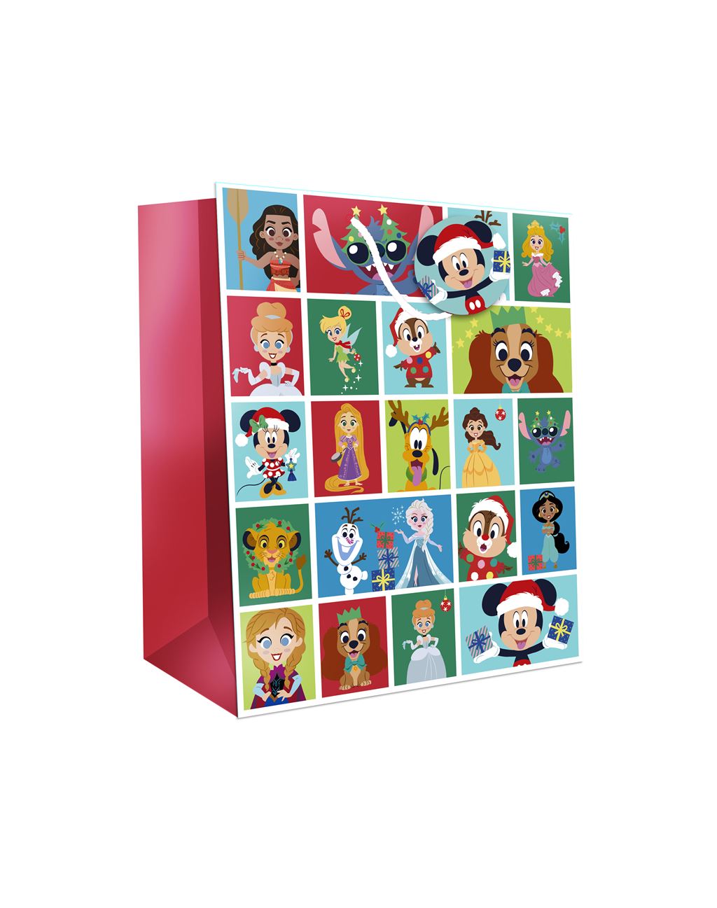 Hallmark Disney Mixed Characters Christmas Gift Bag