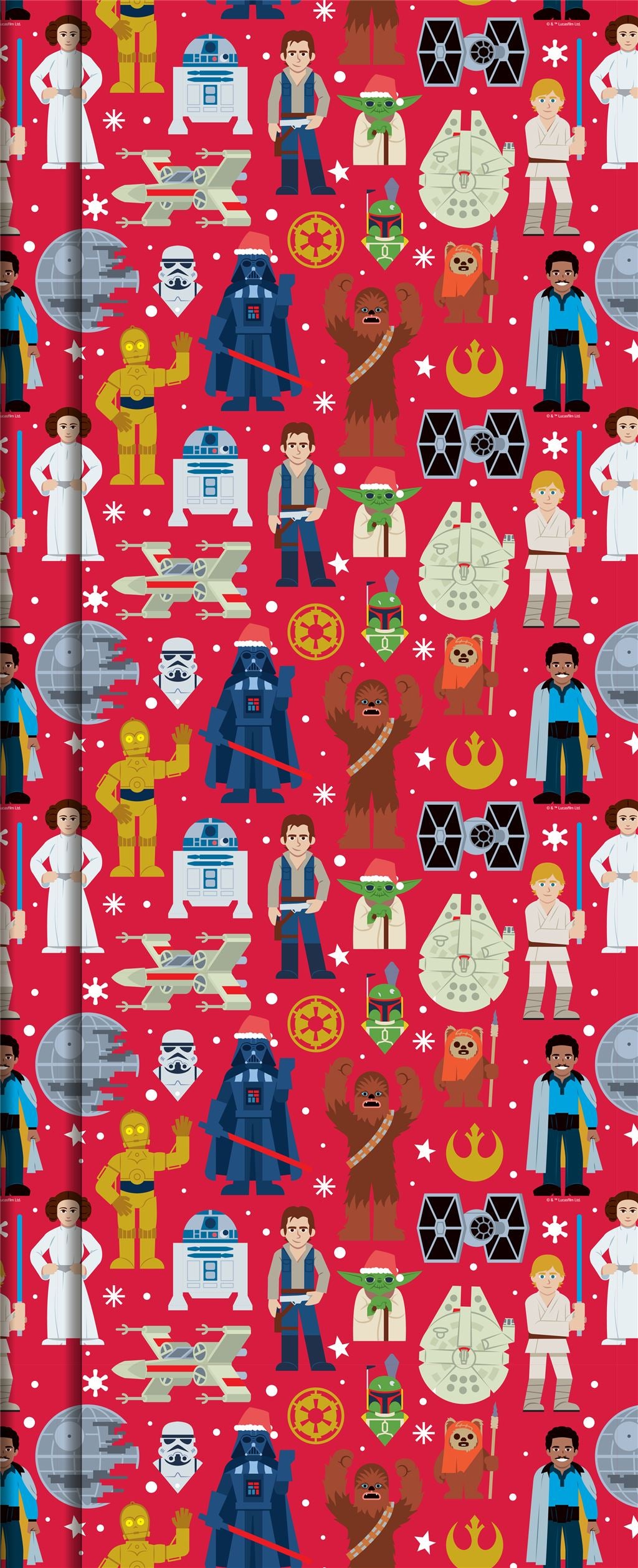 Hallmark Star Wars Christmas Wrapping Paper – 4m
