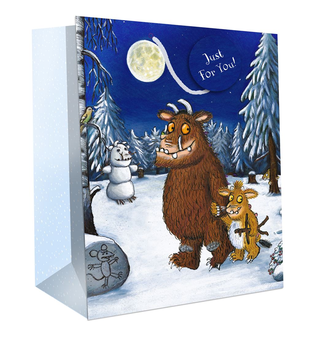 Hallmark The Gruffalo & Friends Christmas Gift Bag