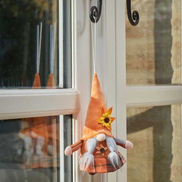 Mrs Sunflower Autumn Gonk Pendant