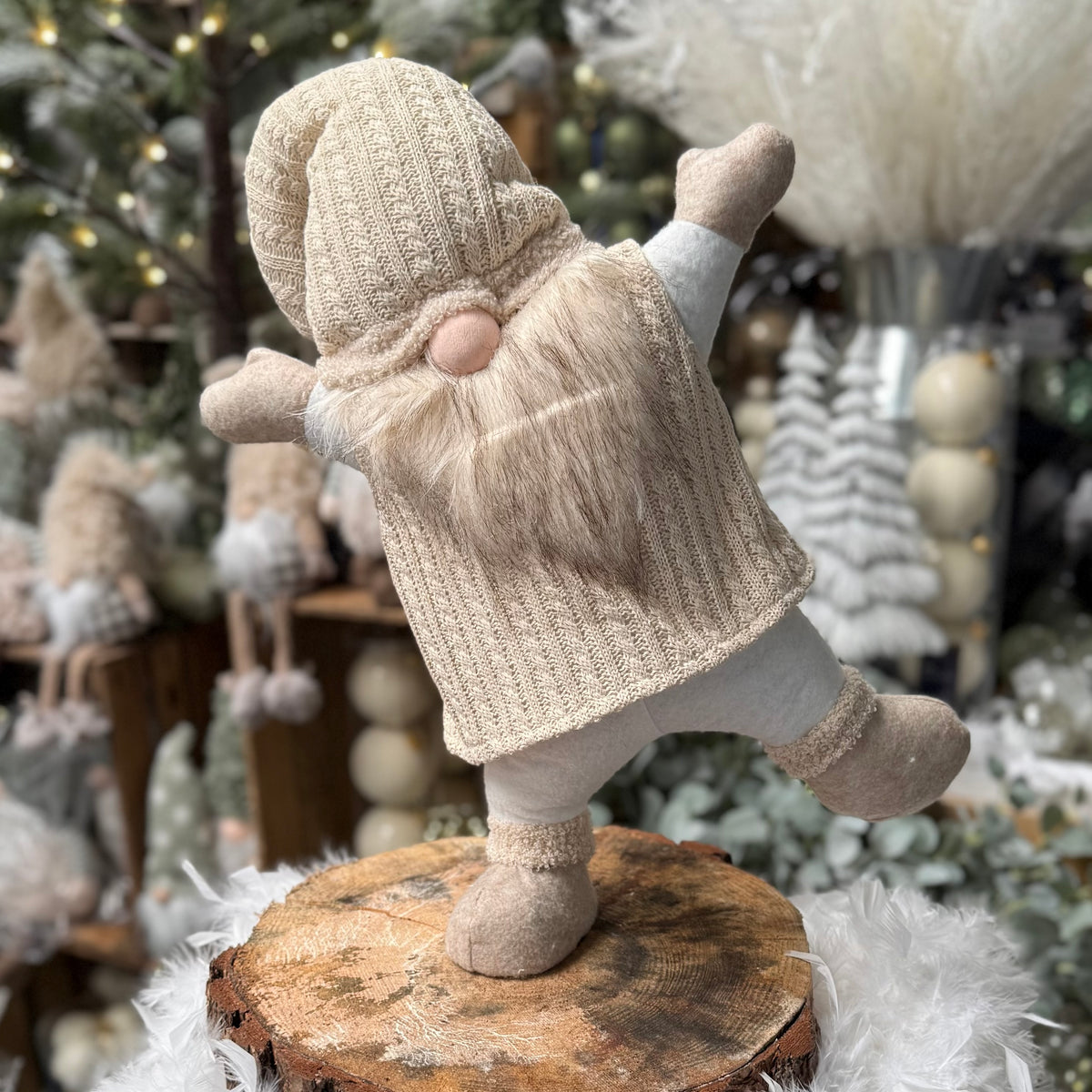 Large Festive Elton Dancing Gnome Gonk - 53cm