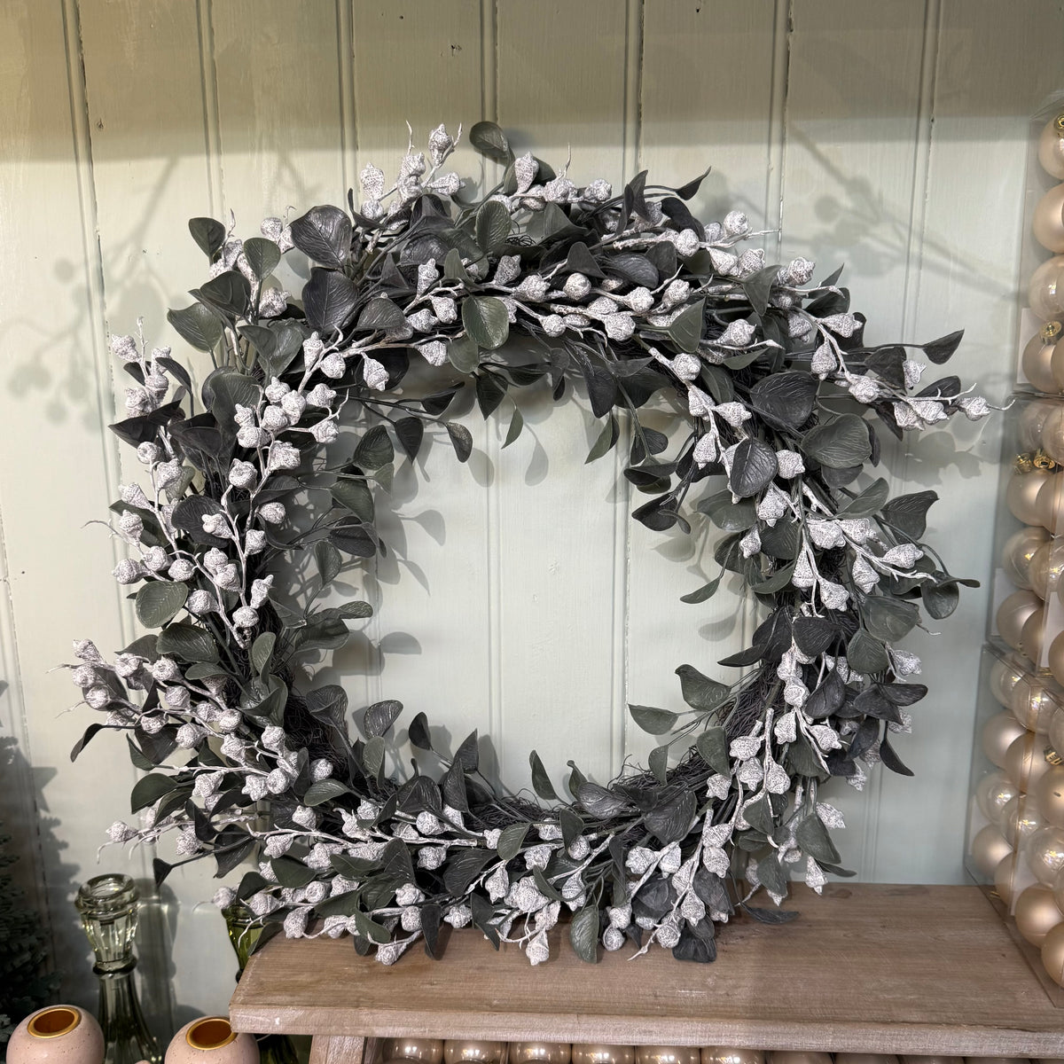 Large 56cm Eucalyptus and Berry Wreath