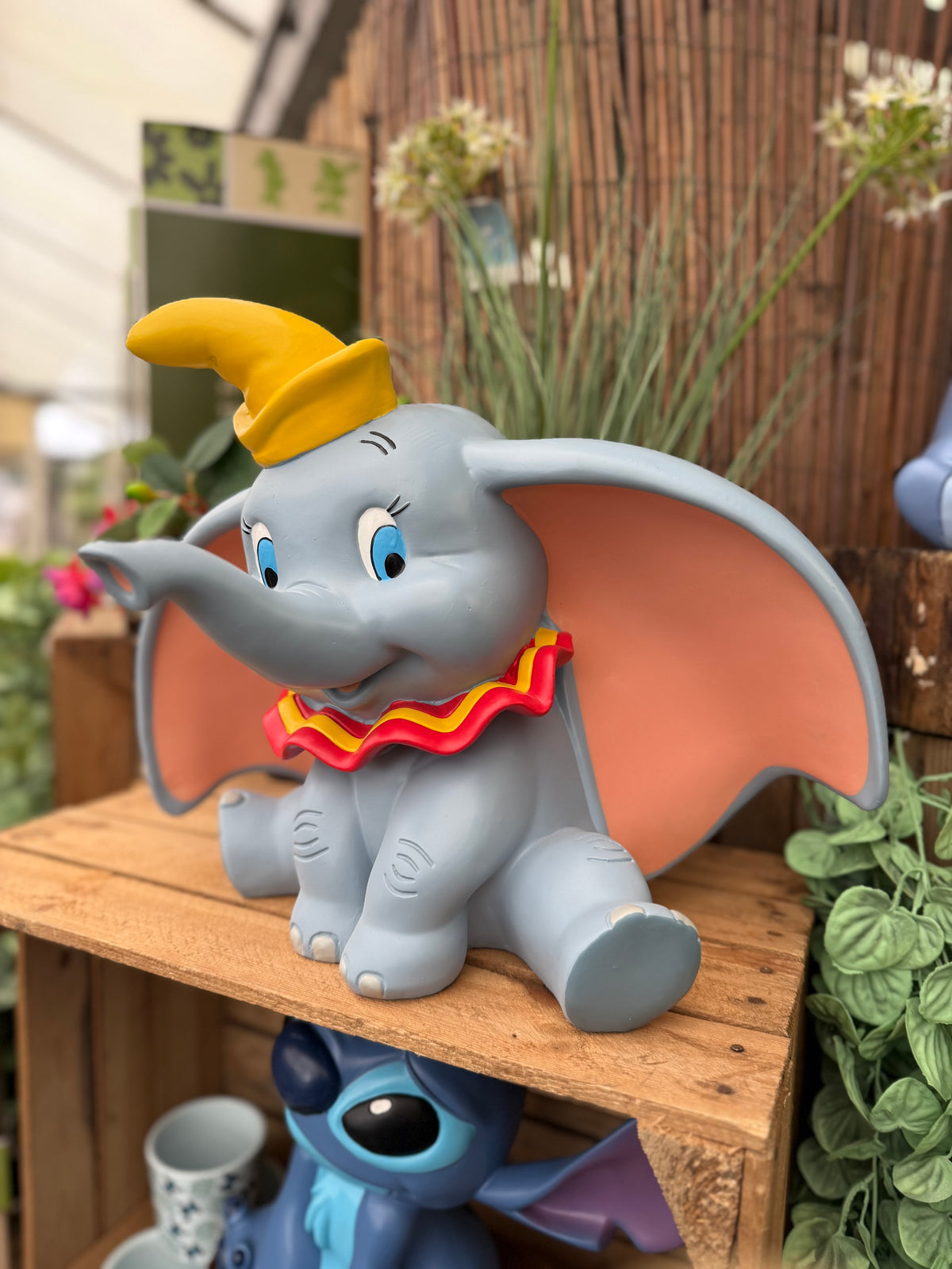 Disney Dumbo the Flying Elephant Garden Statue