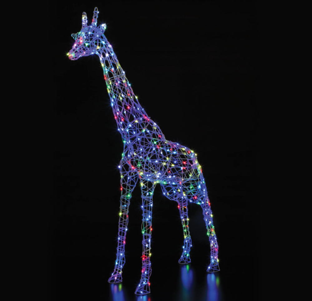 Giraffe christmas store light