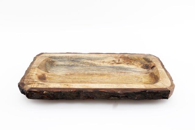 Tree Trunk Tray 16x31cm