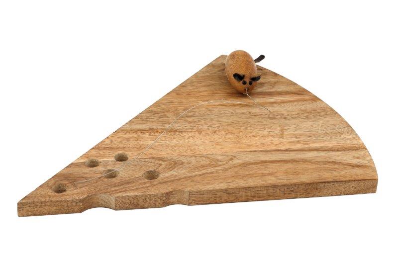 Mouse Cheeseboard with Cutter 35cm