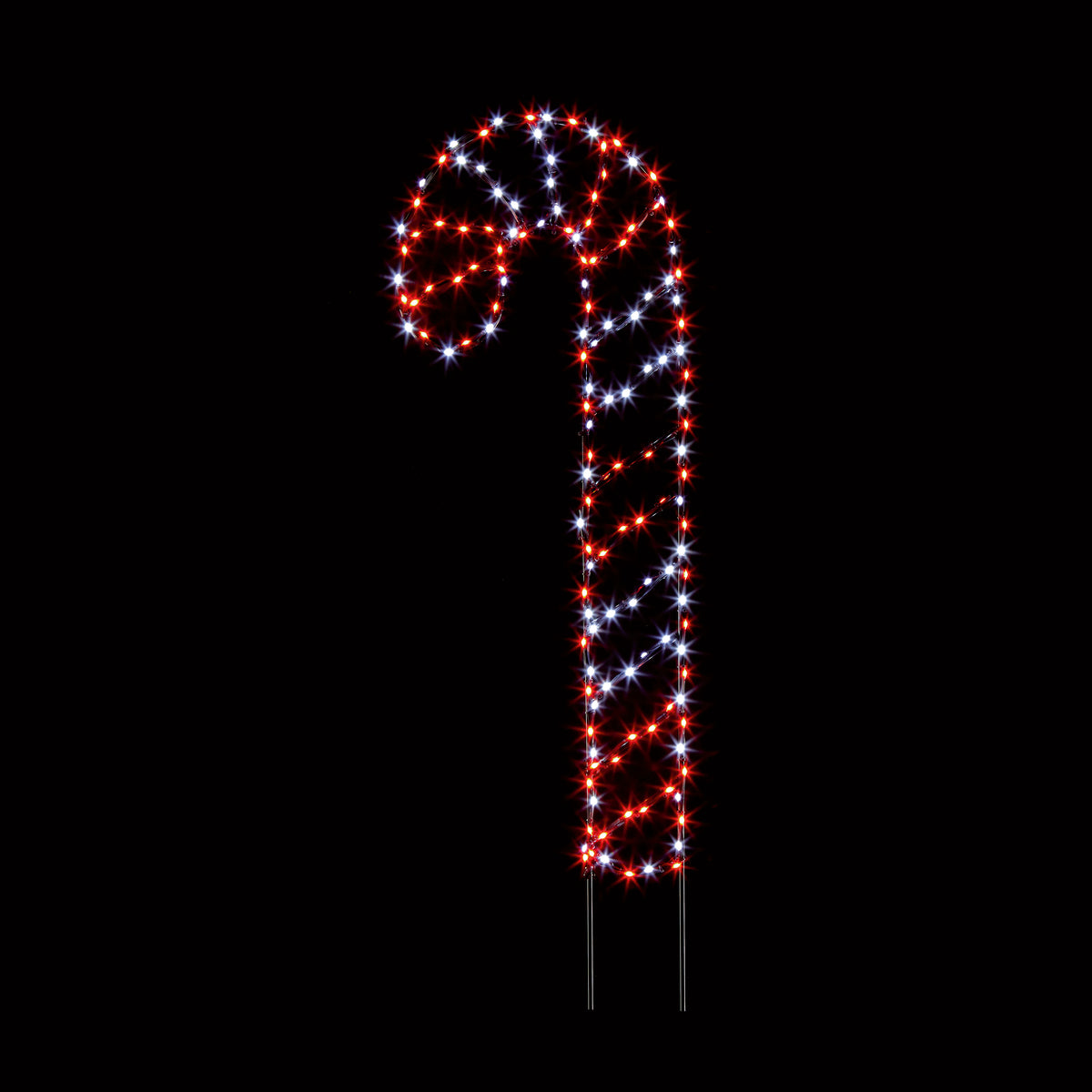 Premier Red & White Candy Cane Twinkling Flexibright Wall Decoration - 91cm