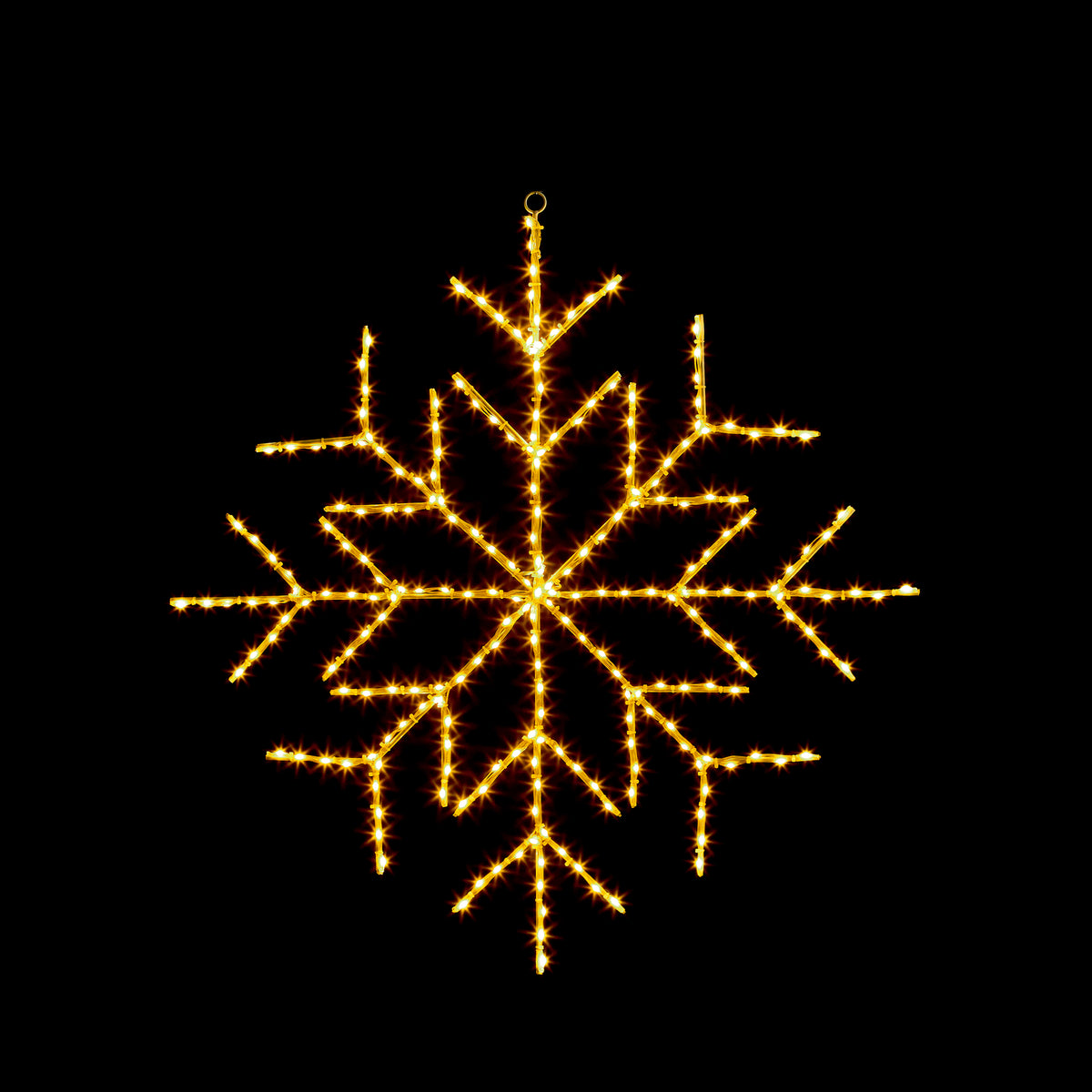 Premier Snowflake Warm White Twinkling Flexibright Wall Decoration - 76cm