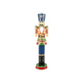 Norbert The 2ft Red Light Up LED Christmas Nutcracker with Drum