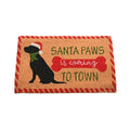 Santa Paws Dog Christmas Doormat