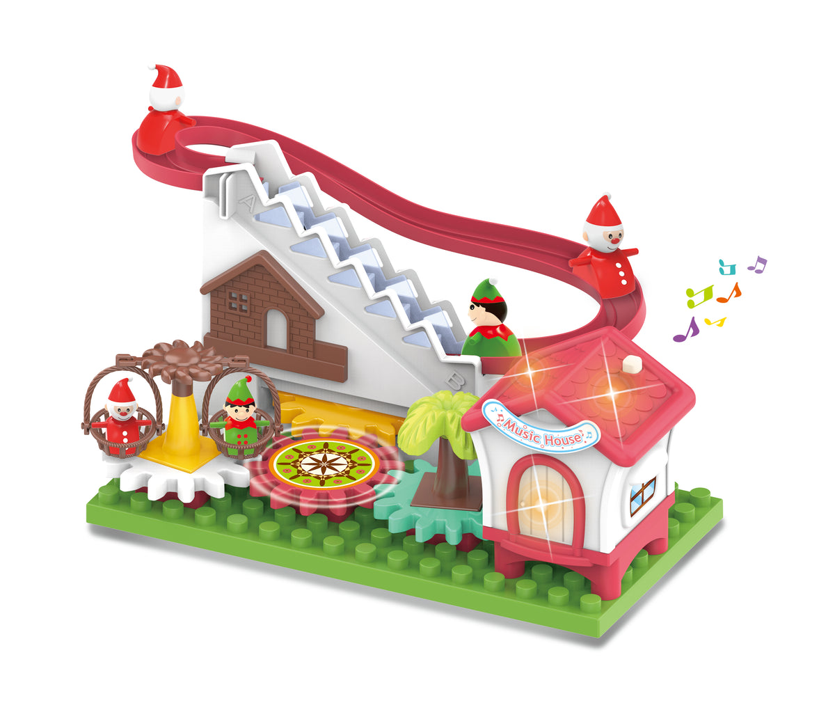 Santa Race Gear Puzzle