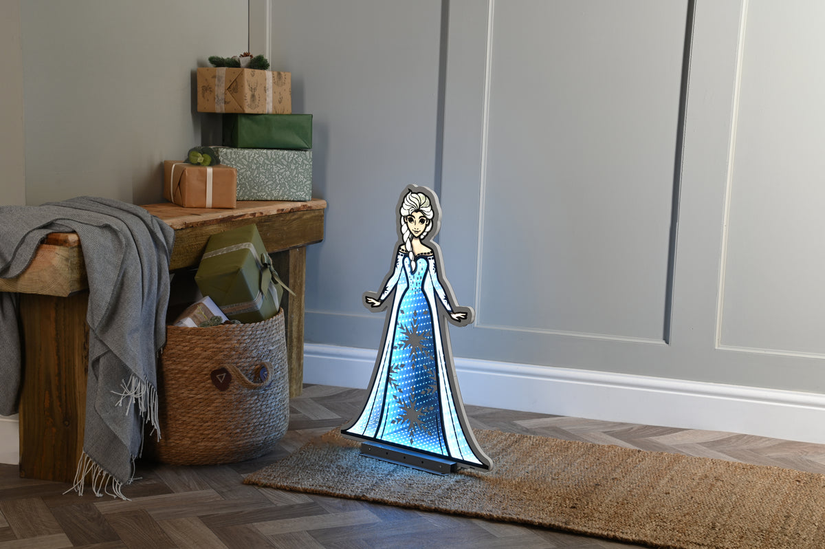 Disney Frozen Elsa Infinity Mirror Light  - 60cm