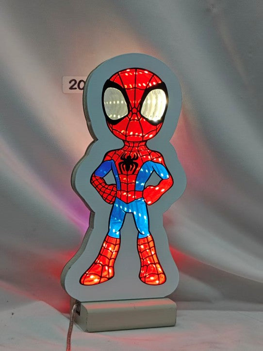 Disney Infinity Mirror Light Spiderman - 20cm