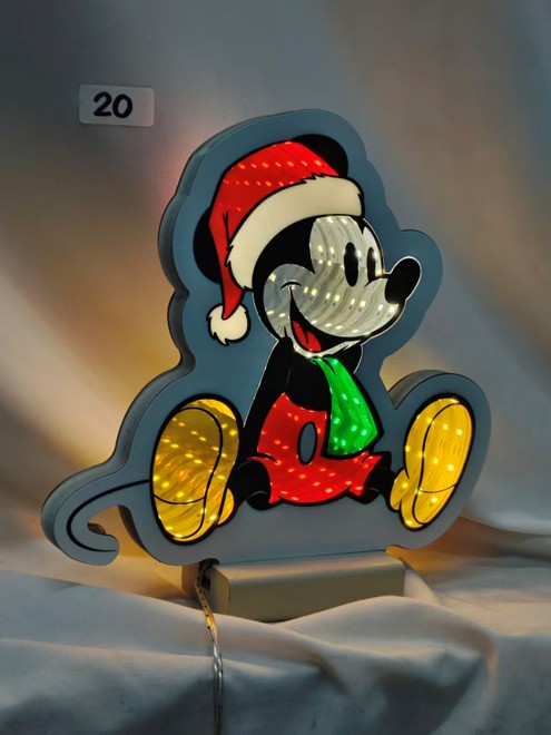 Disney Infinity Mirror Light Sitting Mickey - 20cm