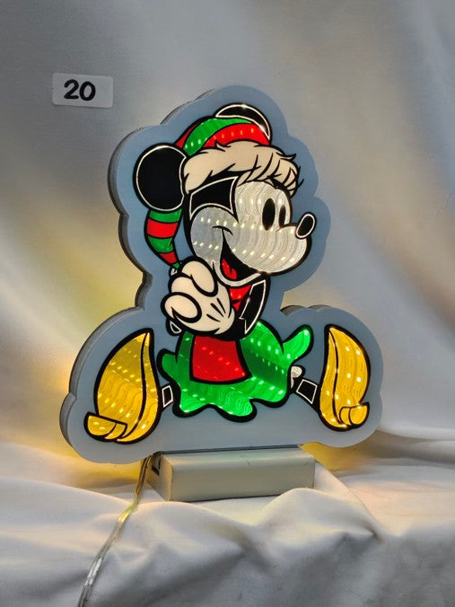 Disney Infinity Mirror Light Sitting Minnie - 20cm
