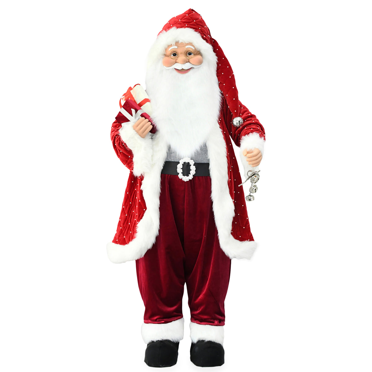 Giant 1.8m Traditional Santa Figurine