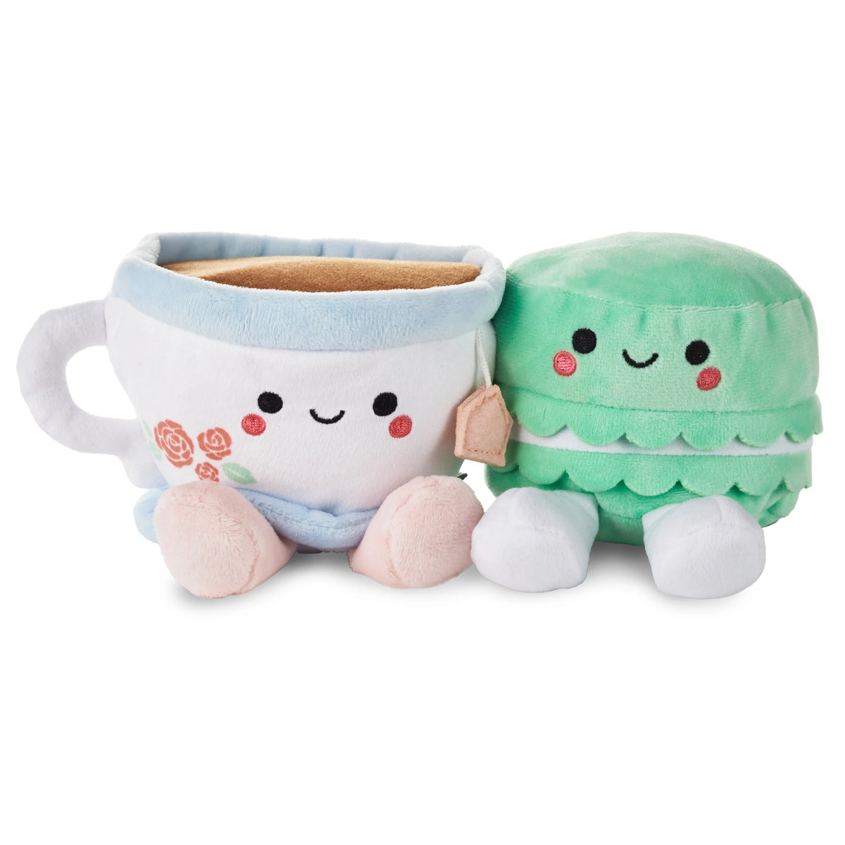 Better Together Tea & Macaron Magnetic Soft Toy Pair
