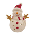 Snowman Tea Light Holder - 16cm