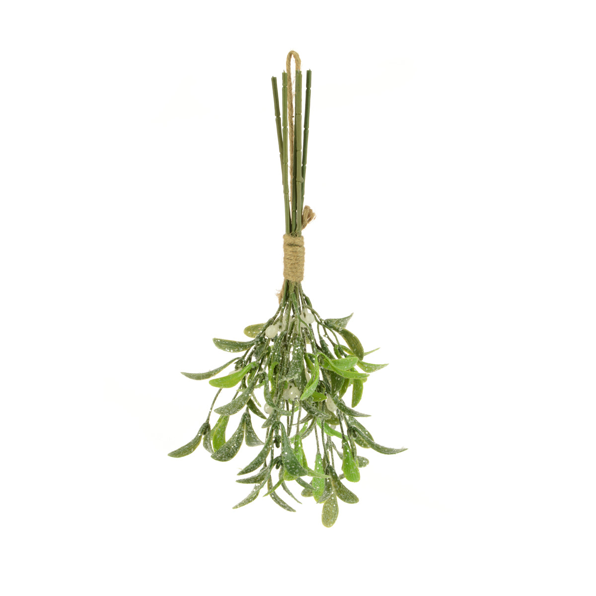 Christmas Mistletoe Sparkle Bundle with Jute Rope