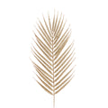 Large Artificial Gold Glittered Fern Spray - 53cm