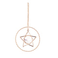 Metal Twisted Star Gem Hanger Christmas Tree Decoration