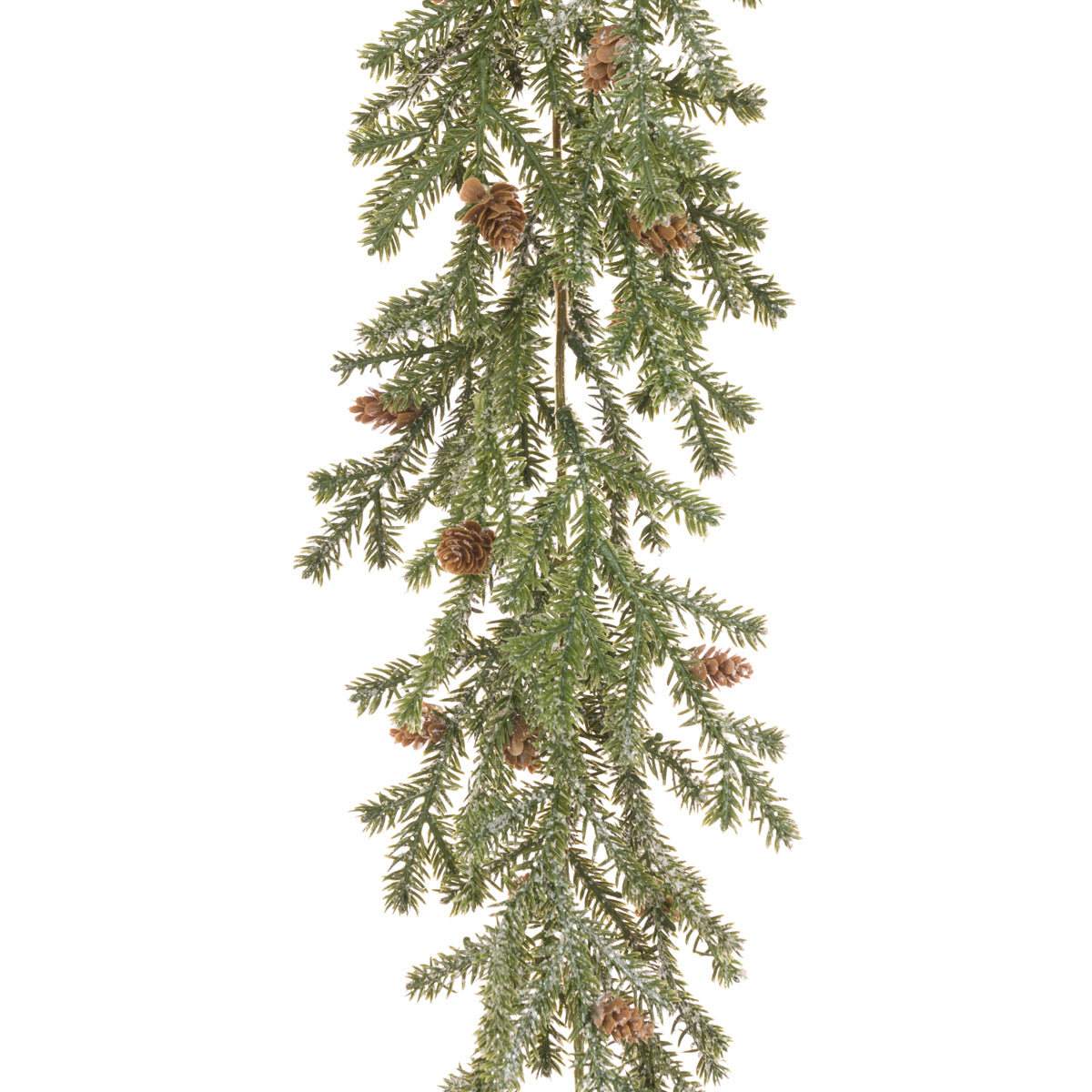 Frosted Teardrop Garland - 1.8m