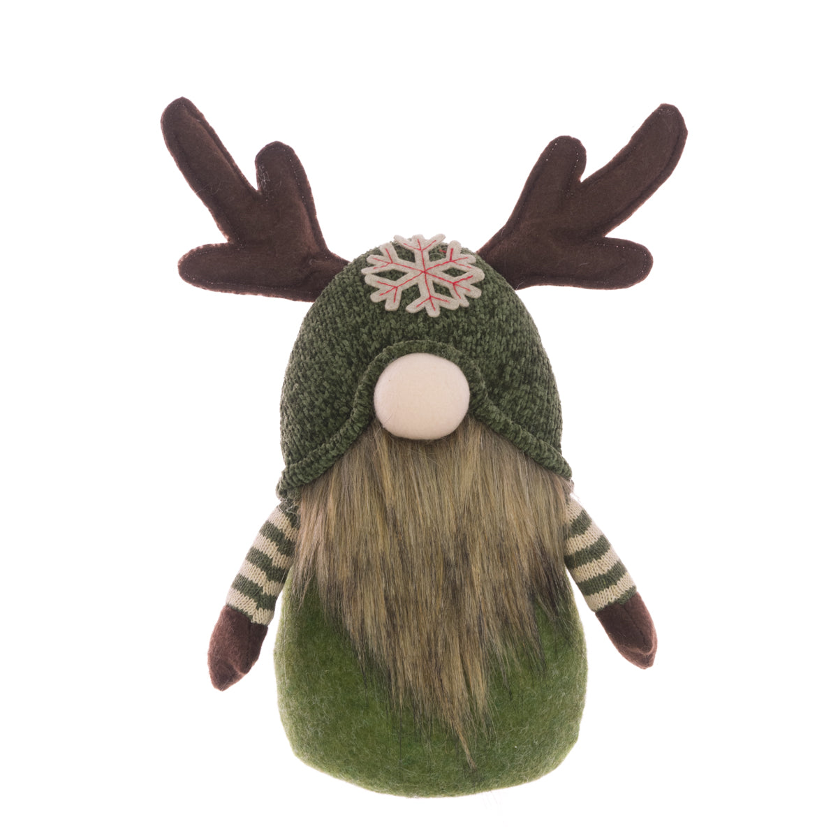 Forest Green Christmas Gonk with Antlers - 38cm
