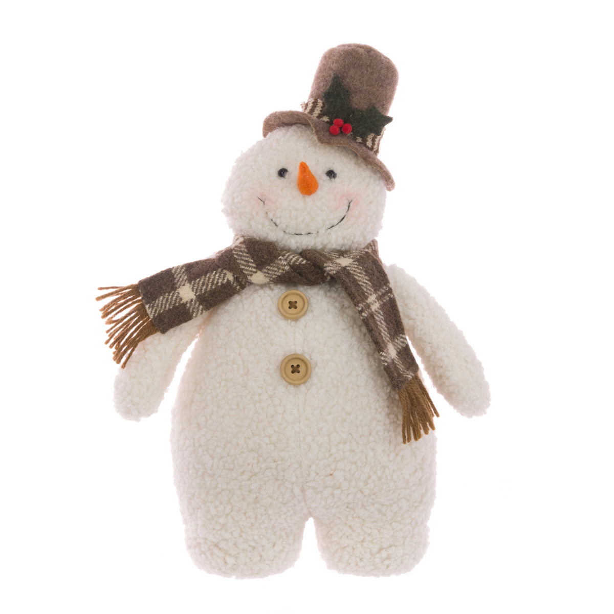 Snowman In Hat Christmas Decoration