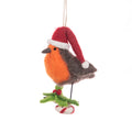 Felt Robin Hanging Christmas Tree Decoration