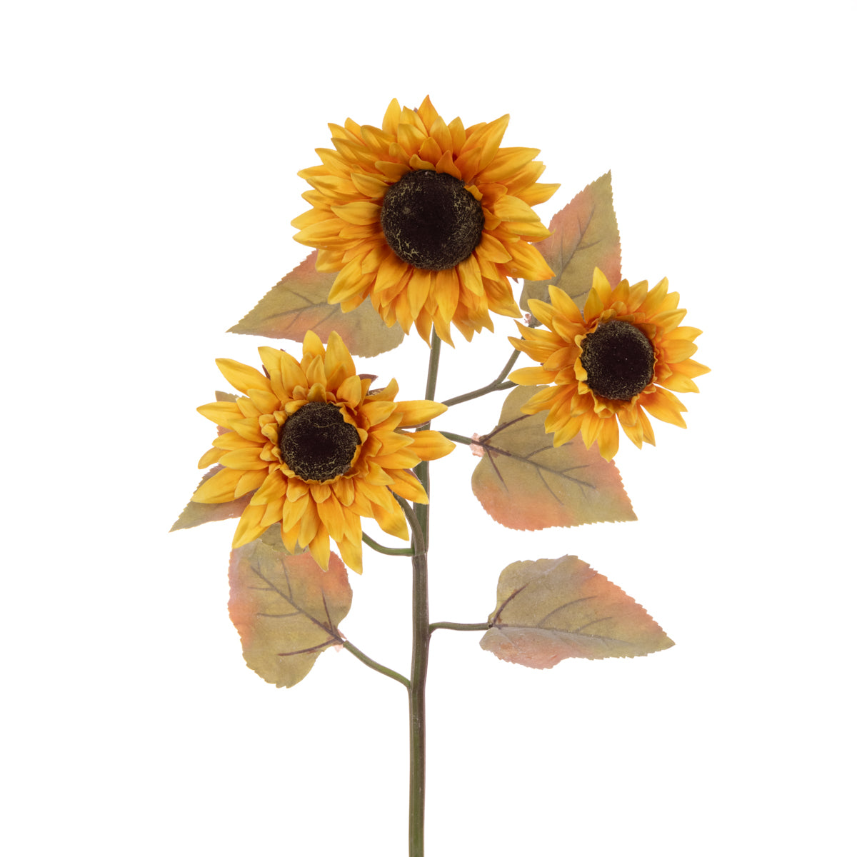 Autumn Sunflower Spray - 84cm