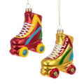 Glass Roller Skate Christmas Tree Decoration