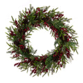 Giant Empingham Red Berry Christmas Wreath - 91cm