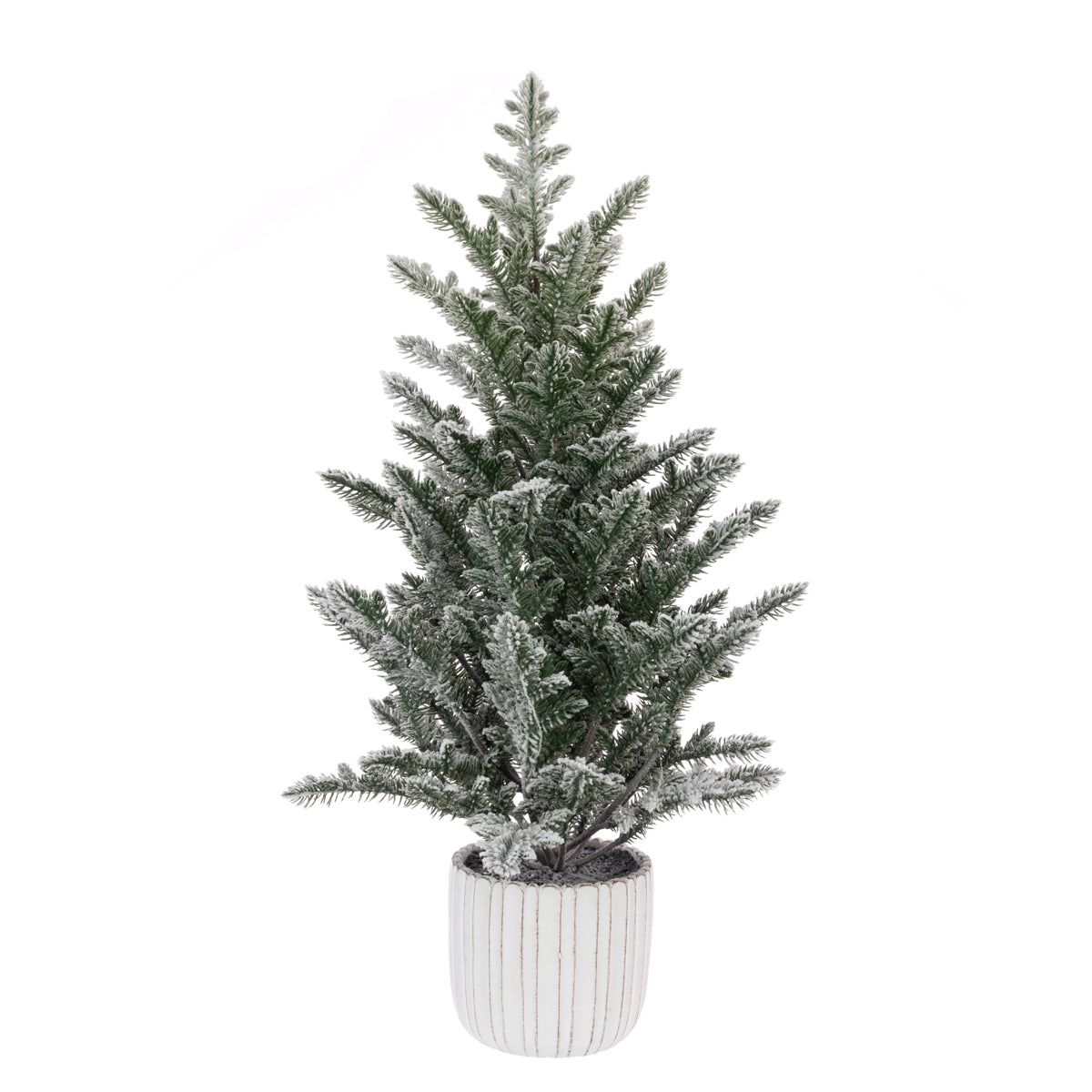 Snowy Pine Christmas Tree in Pot - 66cm