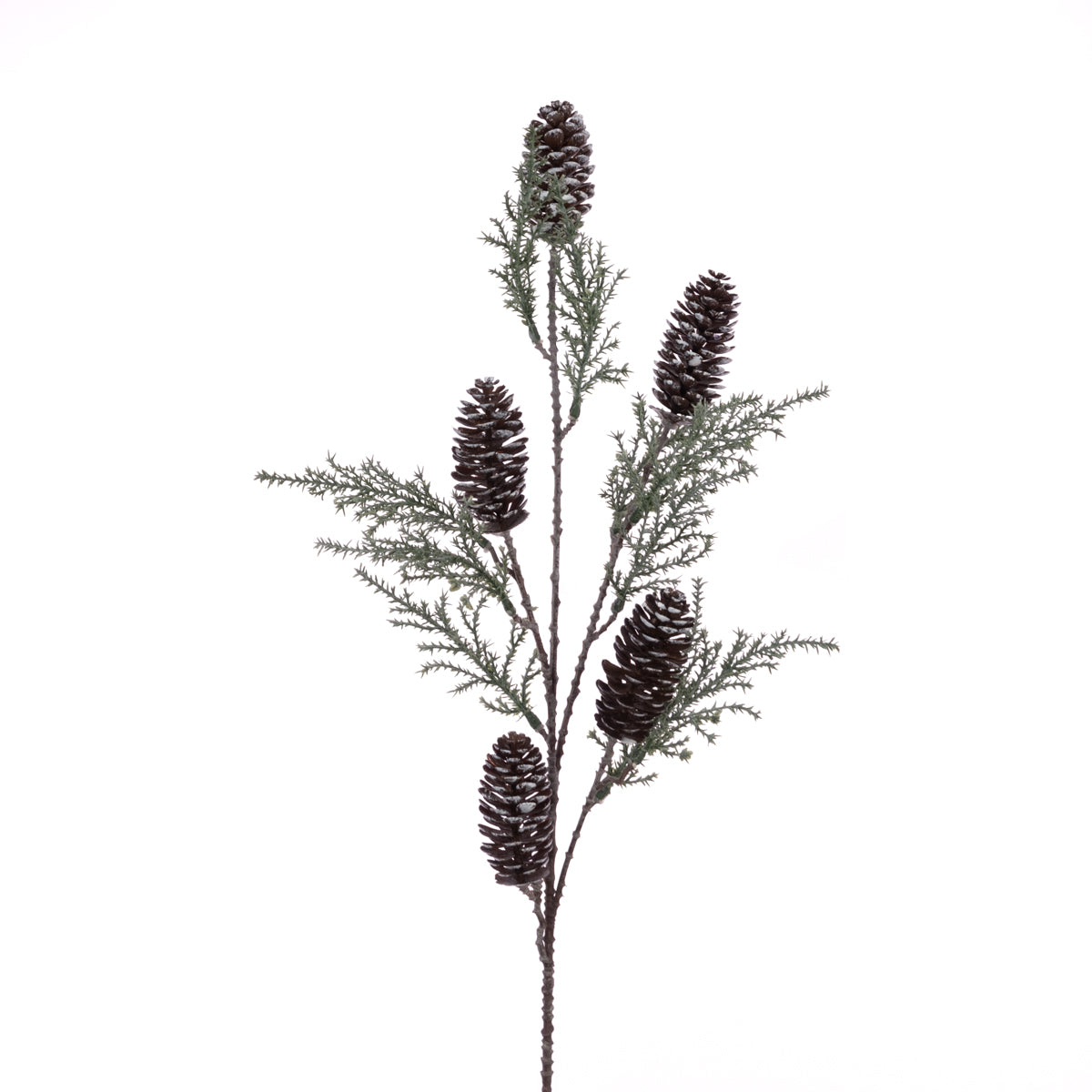 Frosted Pinecone Spray - 76cm