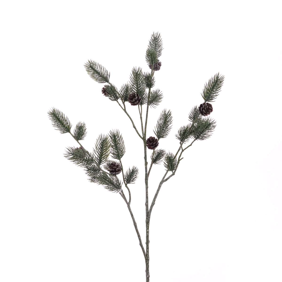 Frosted Pinecone Spray - 86cm