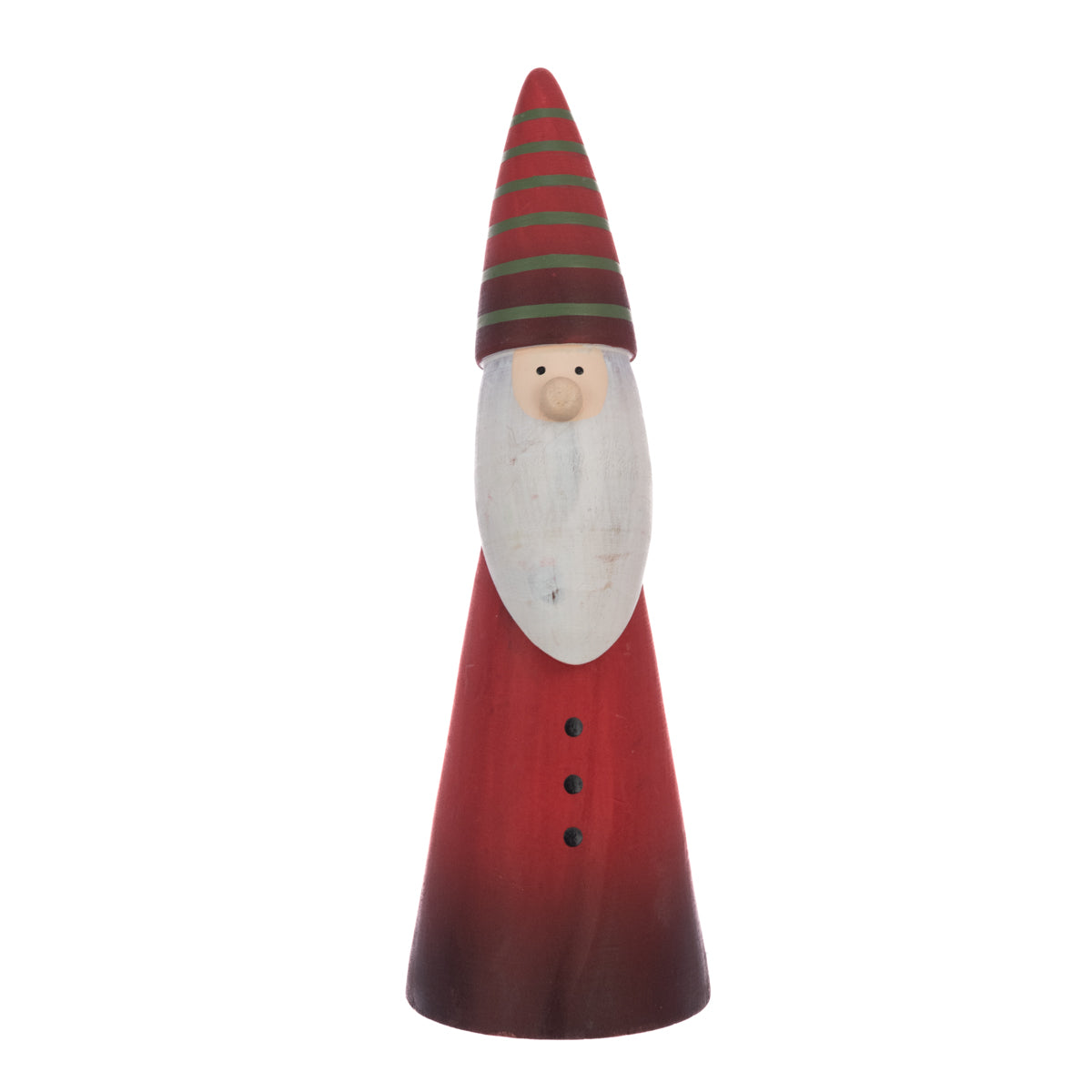 Wooden Santa Christmas Ornament - 21cm