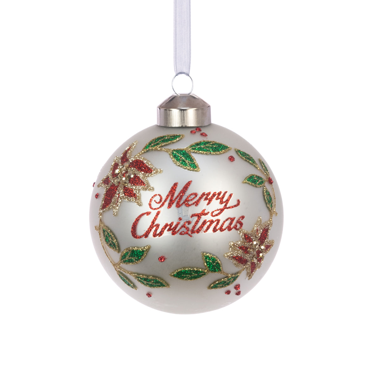 Glass Delaney Christmas Bauble